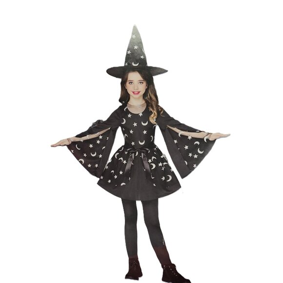 Cute Witch Costume Girls Dress Up Costume, NWT - Picture 1 of 14